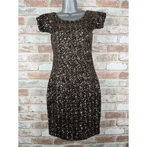 Dress The Population Sequin Sheath Dress Medium